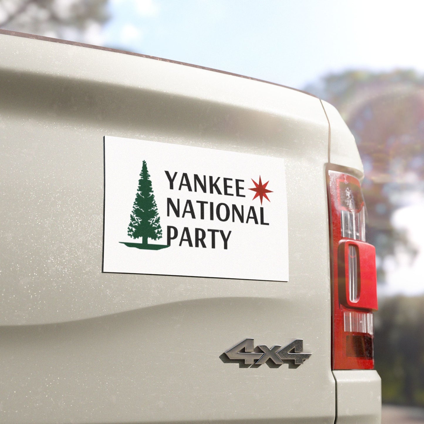 YNP Car Magnets — Logo & Values Bundle