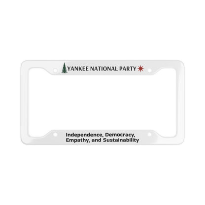 YNP License Plate Frame