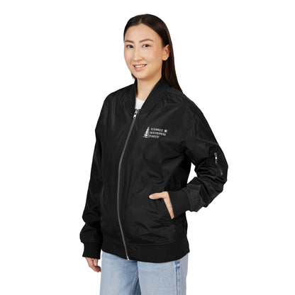 YNP Embroidered Recycled Bomber Jacket