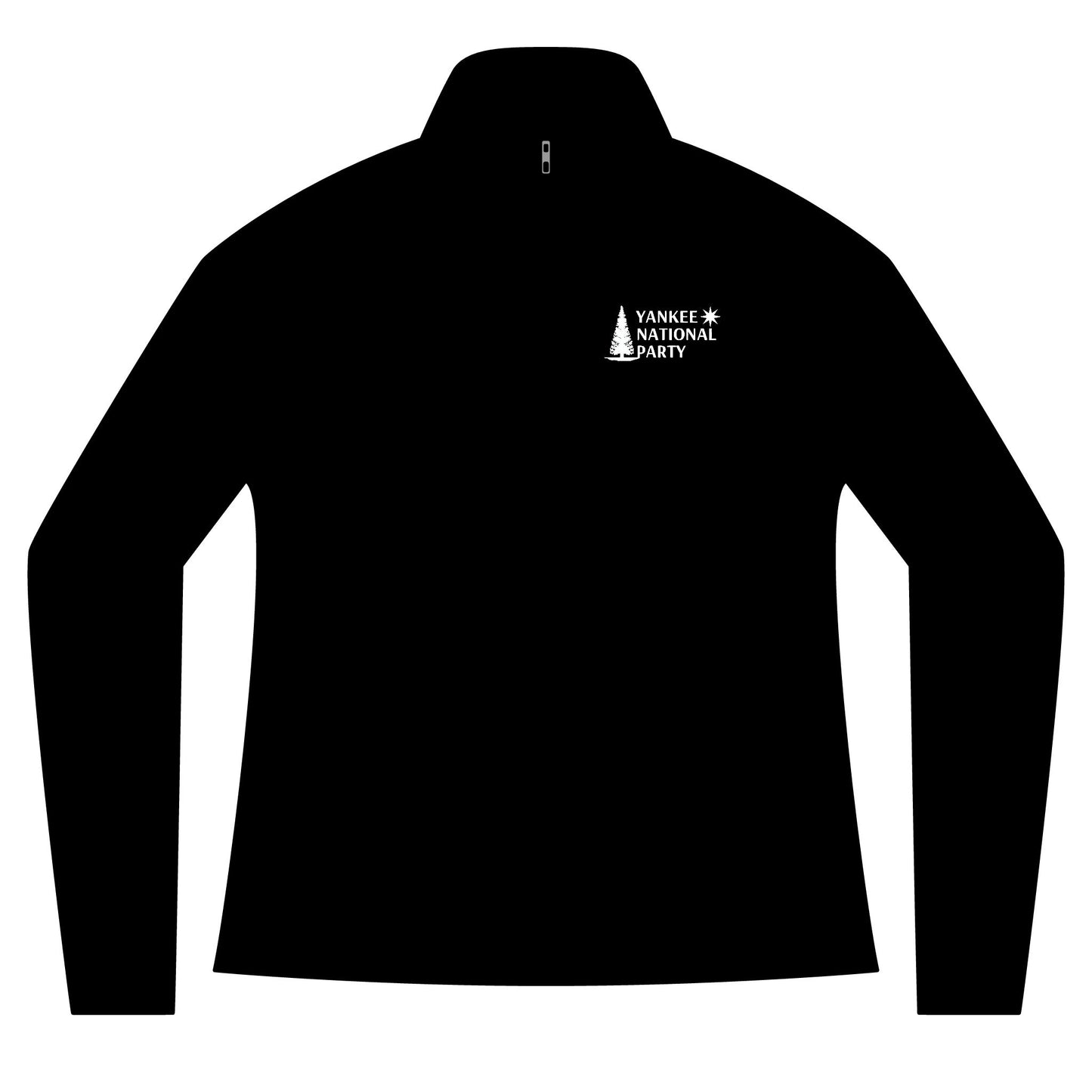 YNP Embroidered Ladies Sport-Wick® Stretch Quarter-Zip Pullover - White Logo Edition