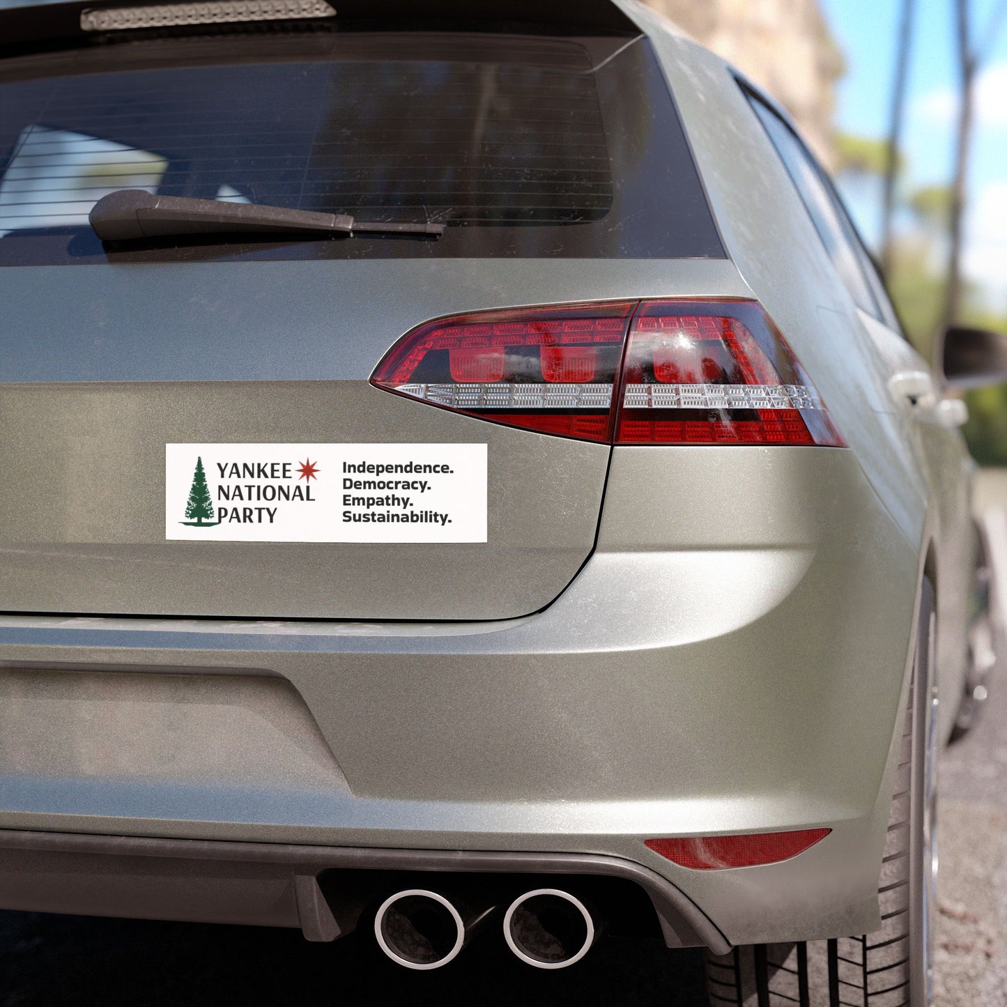 YNP Car Magnets — Logo & Values Bundle