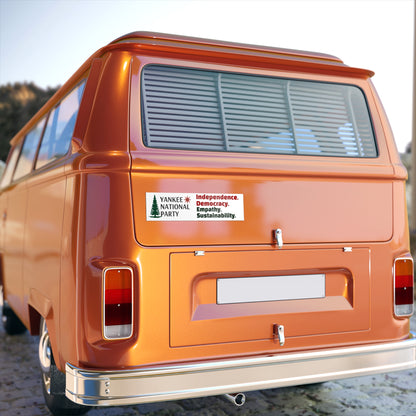 YNP Bumper Stickers — Logo & Values