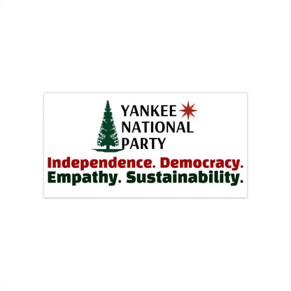 YNP Bumper Stickers — Logo & Values