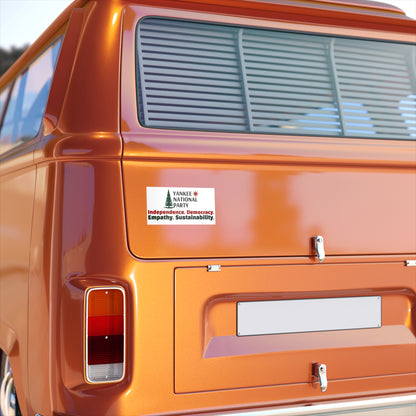 YNP Bumper Stickers — Logo & Values