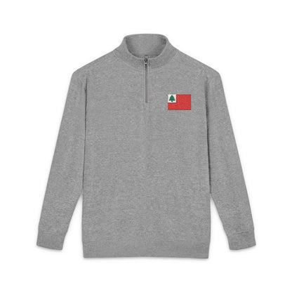 NE Flag w/ YNP Logo Unisex Fleece Pullover - Full Color Logo