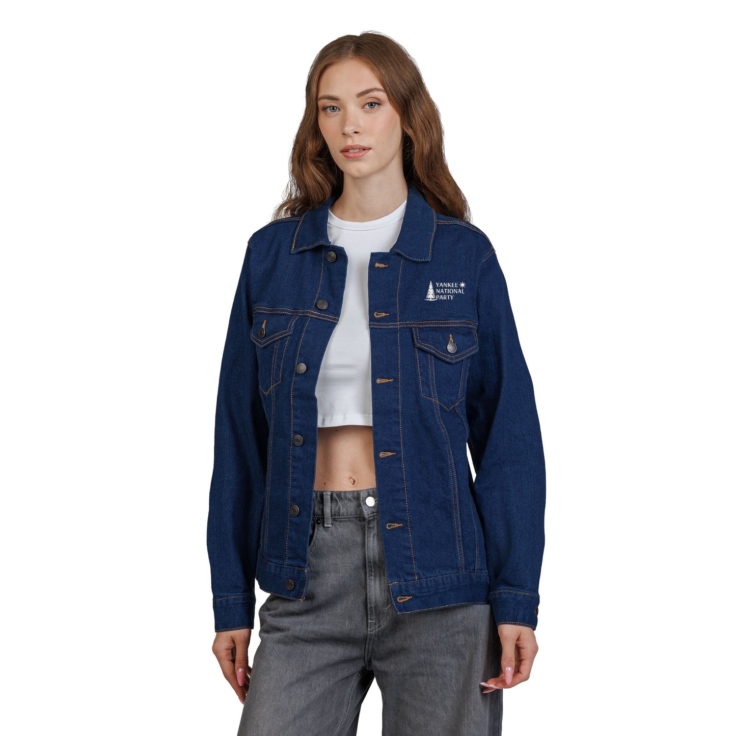 YNP Unisex Denim Jacket