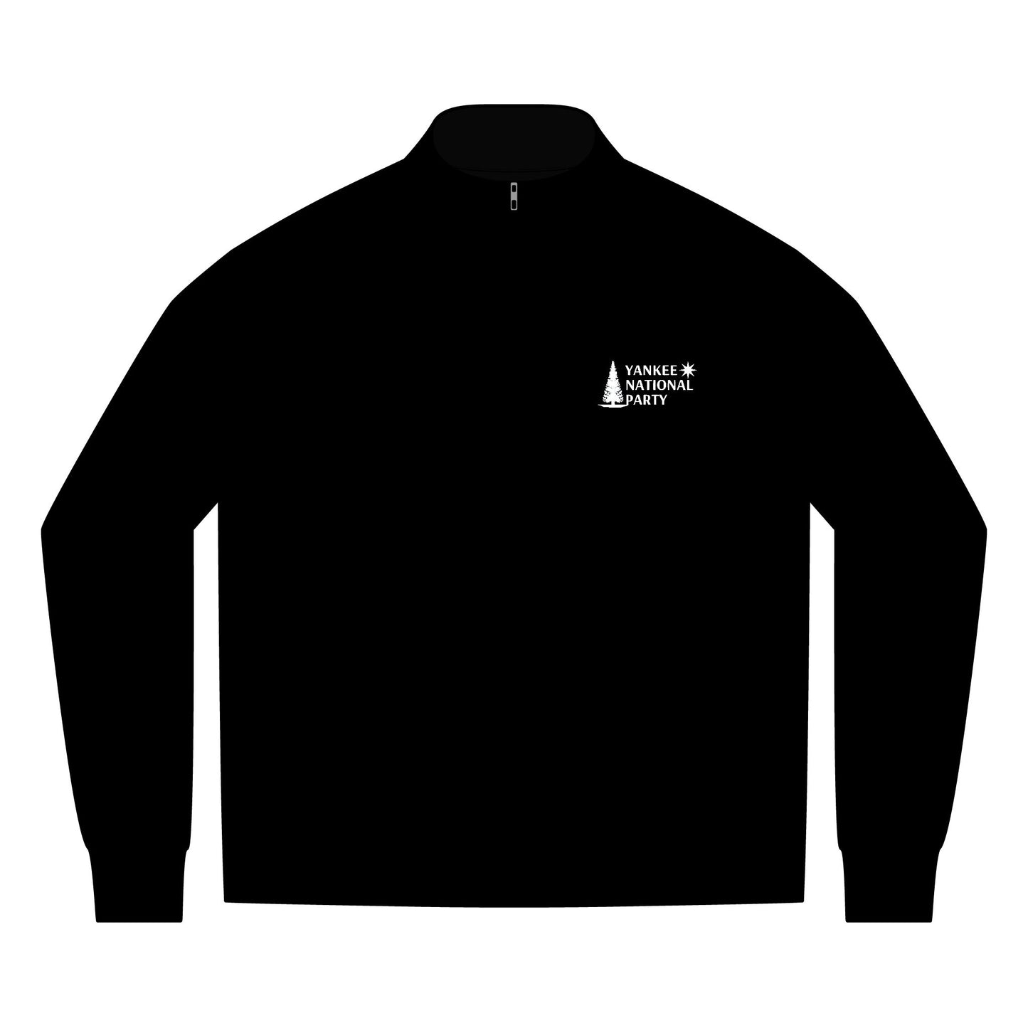 YNP Men's Linear Texture Quarter-Zip