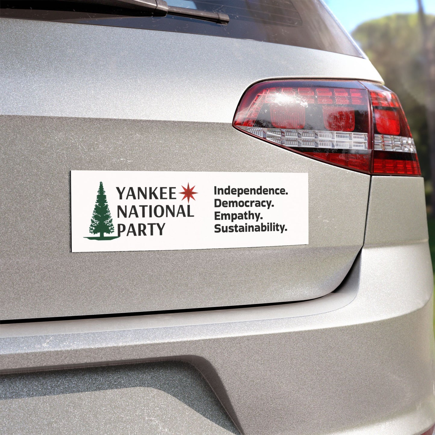 YNP Car Magnets — Logo & Values Bundle